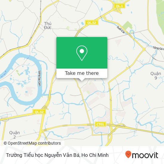 Trường Tiểu học Nguyễn Văn Bá map