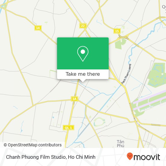 Chanh Phuong Film Studio map