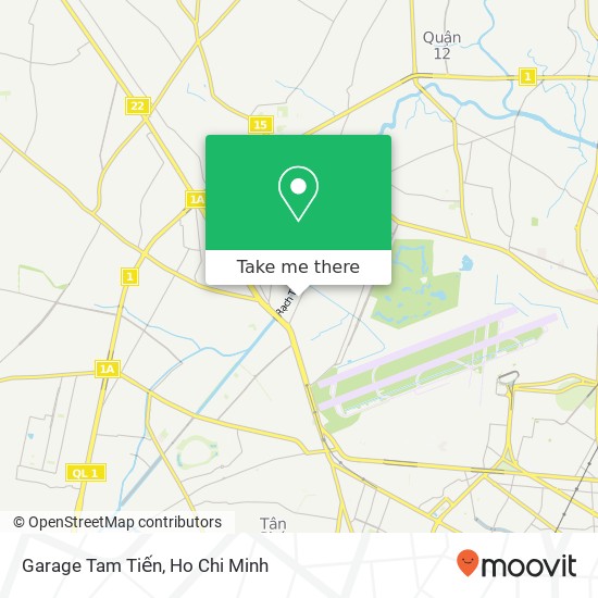 Garage Tam Tiến map