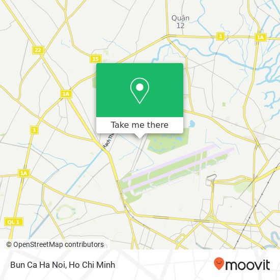 Bun Ca Ha Noi map