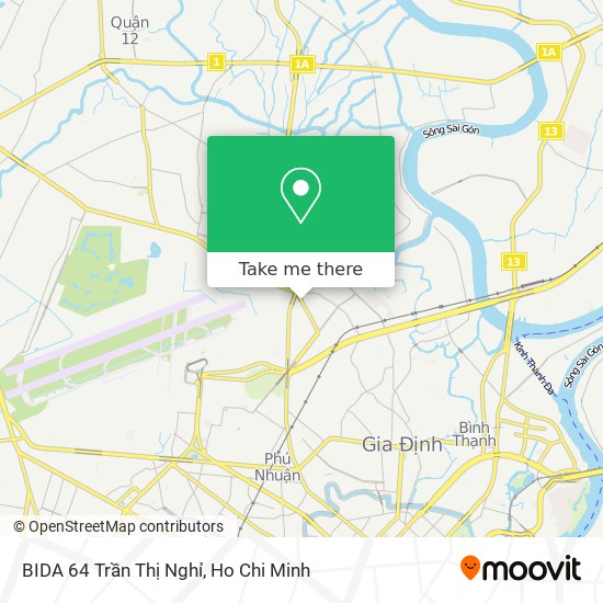 BIDA 64 Trần Thị Nghỉ map