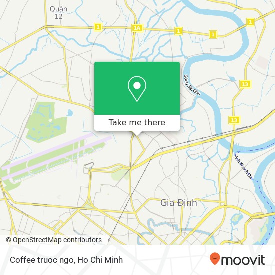 Coffee truoc ngo map