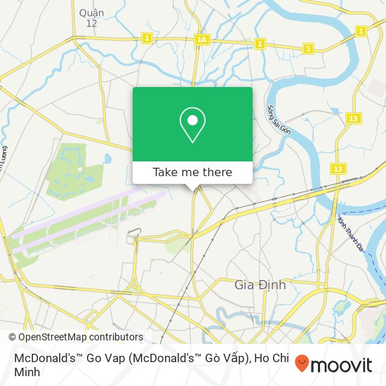 McDonald's™ Go Vap (McDonald's™ Gò Vấp) map