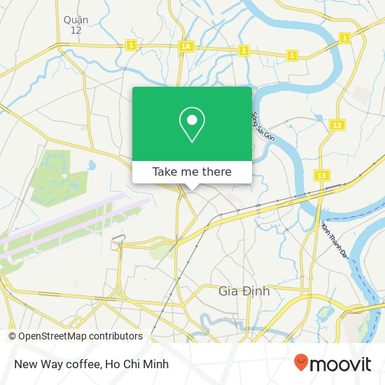 New Way coffee map