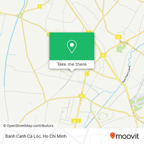 Bánh Canh Cá Lóc map