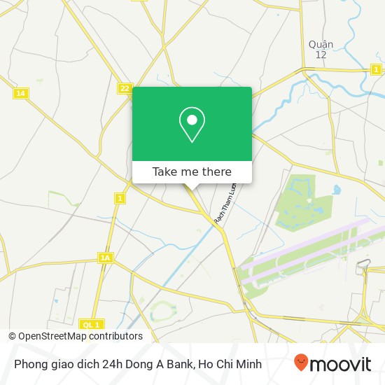 Phong giao dich 24h Dong A Bank map