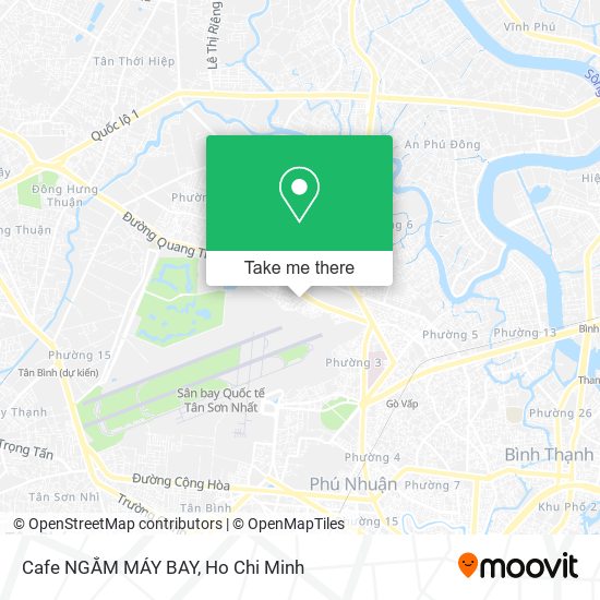 Cafe NGẮM MÁY BAY map
