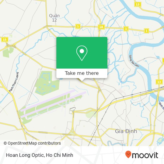 Hoan Long Optic map
