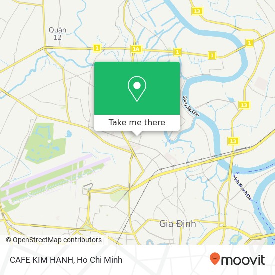 CAFE KIM HANH map