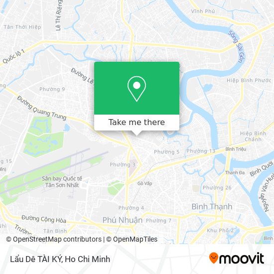 Lẩu Dê TÀI KÝ map