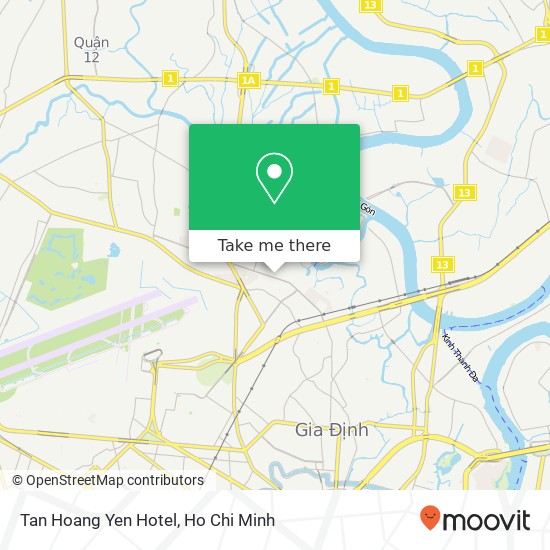 Tan Hoang Yen Hotel map