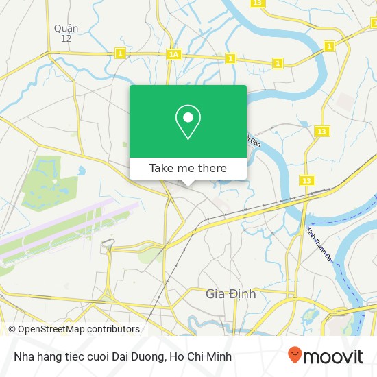 Nha hang tiec cuoi Dai Duong map