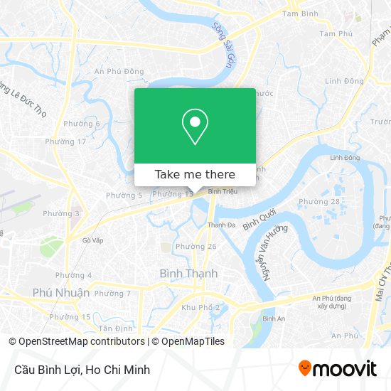 Cầu Bình Lợi map