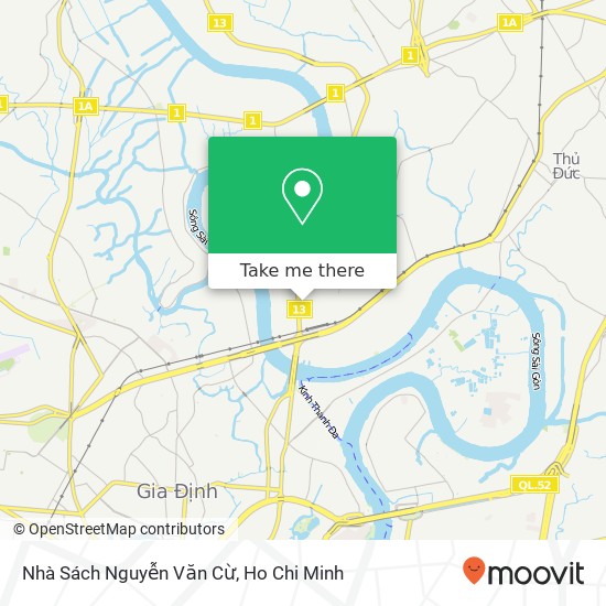 Nhà Sách Nguyễn Văn Cừ map