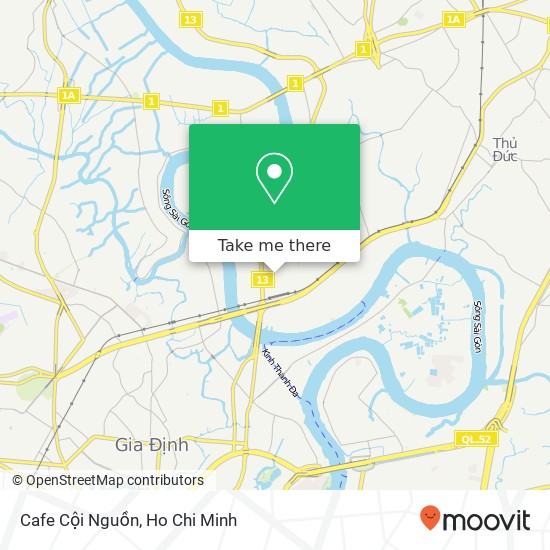 Cafe Cội Nguồn map