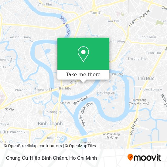 Chung Cư Hiệp Bình Chánh map