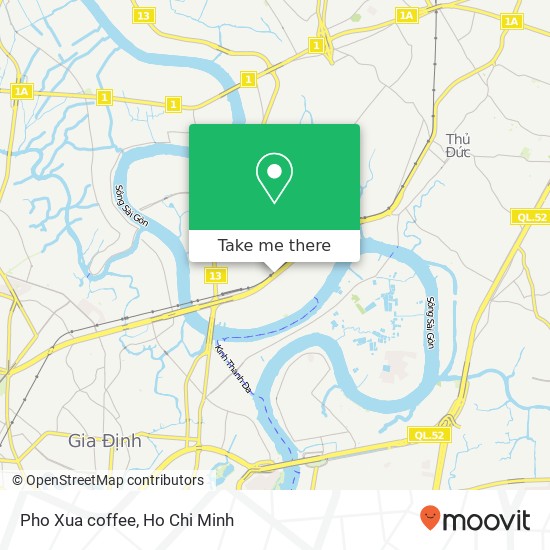 Pho Xua coffee map
