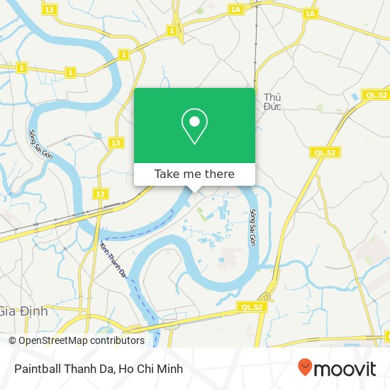 Paintball Thanh Da map