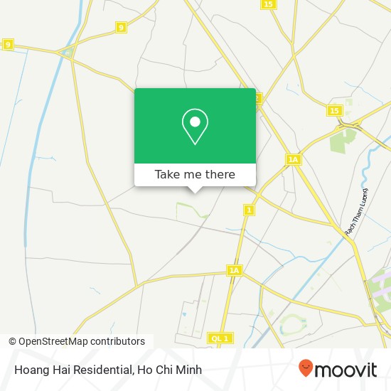 Hoang Hai Residential map