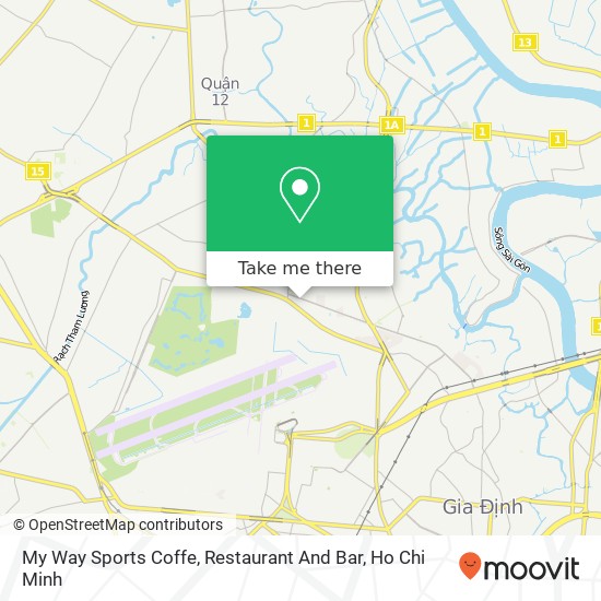 My Way Sports Coffe, Restaurant And Bar map