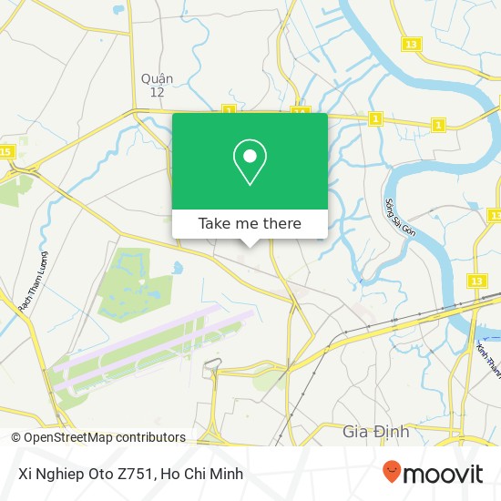 Xi Nghiep Oto Z751 map