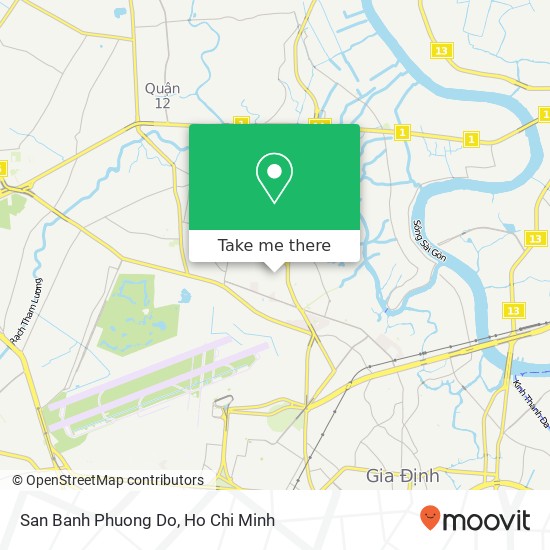 San Banh Phuong Do map