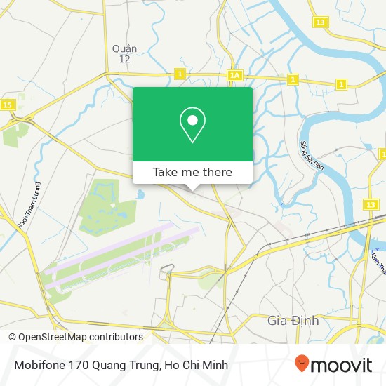 Mobifone 170 Quang Trung map