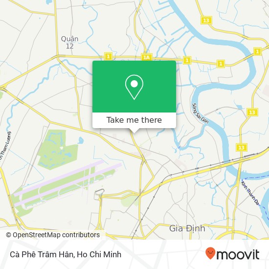 Cà Phê Trâm Hân map