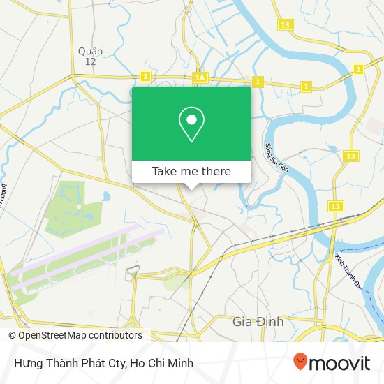 Hưng Thành Phát Cty map