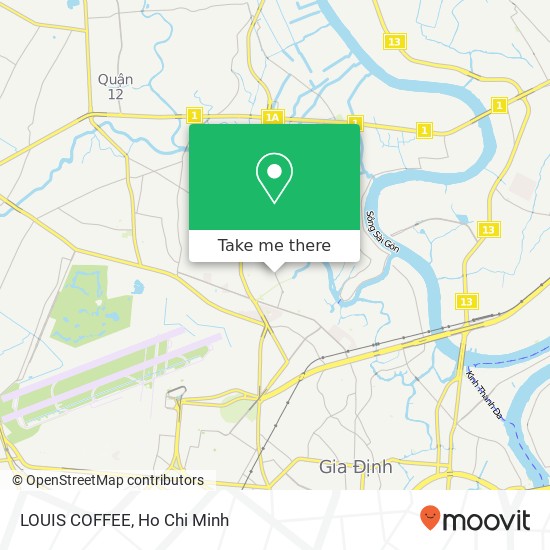 LOUIS COFFEE map