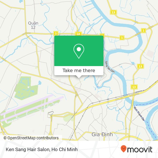 Ken Sang Hair Salon map