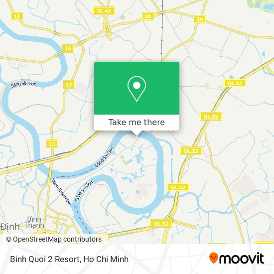 Binh Quoi 2 Resort map