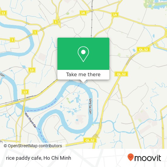 rice paddy cafe map