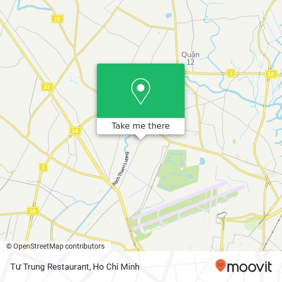Tư Trung Restaurant map