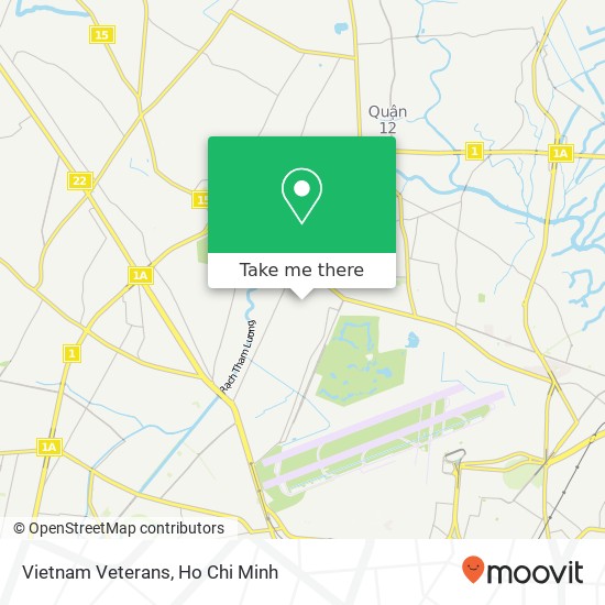 Vietnam Veterans map