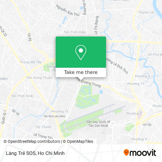 Làng Trẻ SOS map