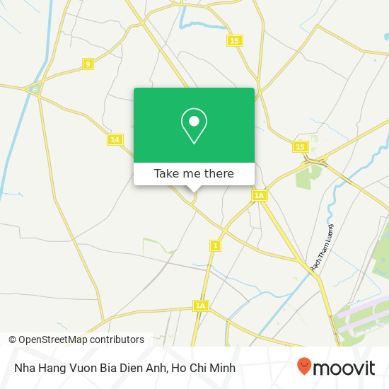 Nha Hang Vuon Bia Dien Anh map
