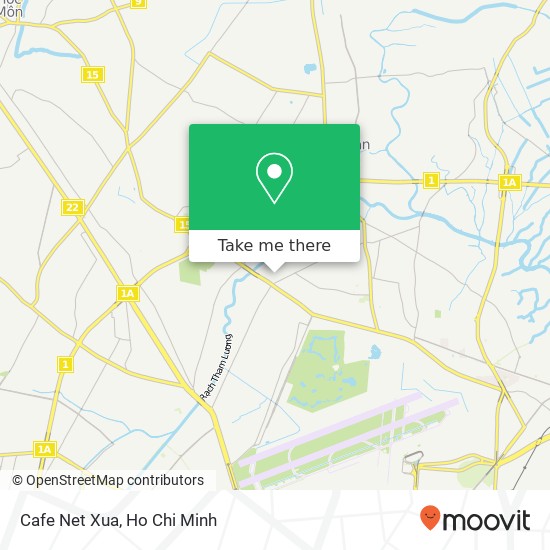 Cafe Net Xua map