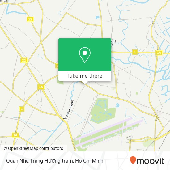 Quàn Nha Trang Hương tràm map