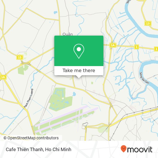 Cafe Thiên Thanh map