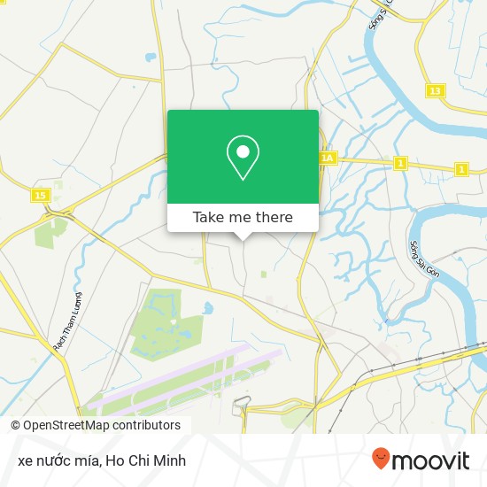 xe nước mía map