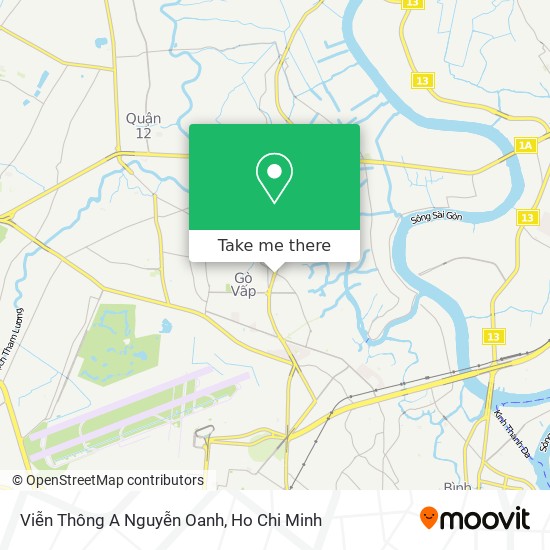 Viễn Thông A Nguyễn Oanh map