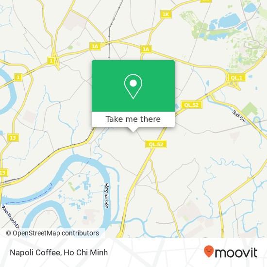 Napoli Coffee map