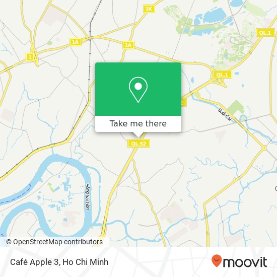 Café Apple 3 map