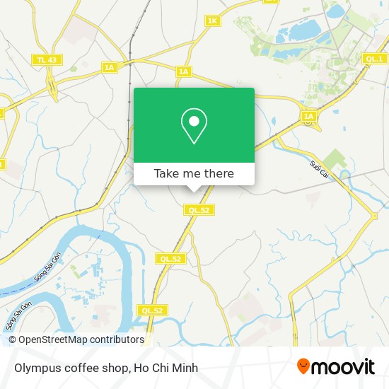 Olympus coffee shop map
