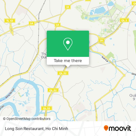 Long Son Restaurant map