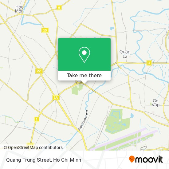 Quang Trung Street map