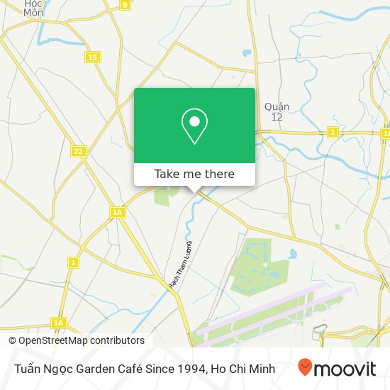 Tuấn Ngọc Garden Café Since 1994 map