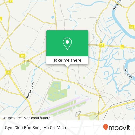 Gym Club Bảo Sang map