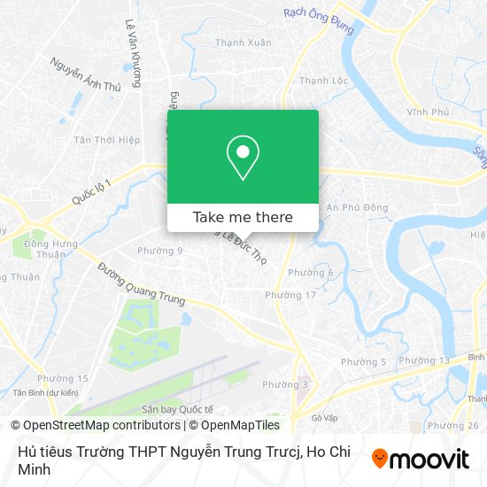 Hủ tiêus Trường THPT Nguyễn Trung Trưcj map